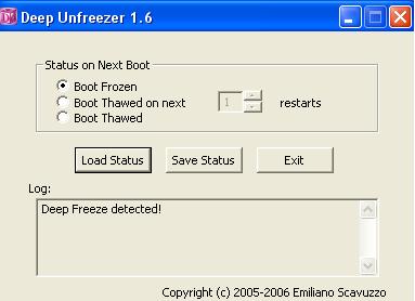 UNFREEZER: Descongela el deep freezer.